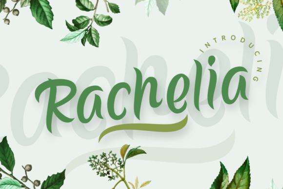 Rachelia Font Poster 1