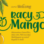Racy Mango Font Poster 1