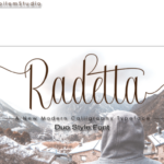 Radetta Font Poster 1