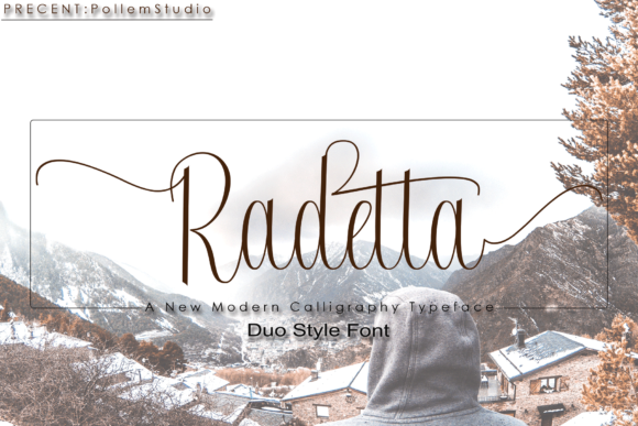 Radetta Font Radetta Font Poster 1