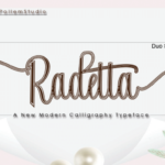 Radetta Font Poster 2