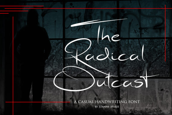 Radical Outcast Font Poster 1