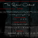 Radical Outcast Font Poster 5