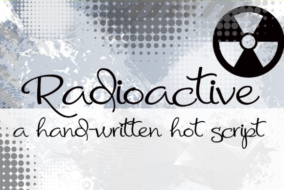 Radioactive Font