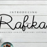 Rafika Font Poster 1