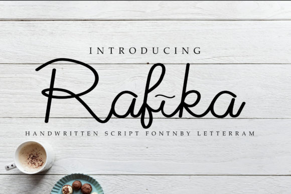 Rafika Font Poster 1