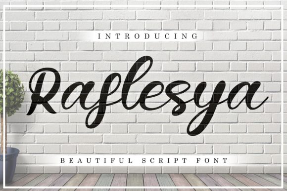 Raflesya Font Poster 1