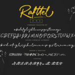 Rafttel Font Poster 11