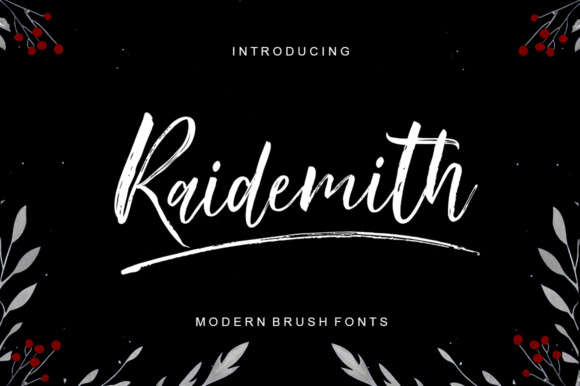 Raidemith Font Poster 1