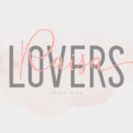 Raisa Lovers Duo Font Poster 1