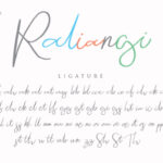 Raliangi Font Poster 10