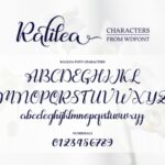 Ralilea Font Poster 5