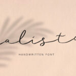 Ralisto Font Poster 1