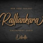 Ralliankara Font Poster 1