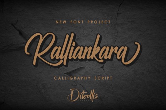 Ralliankara Font Poster 1