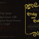 Ramayana Font Poster 6