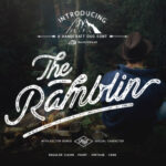 Ramblin Font Poster 1