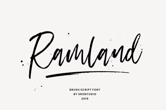 Ramland Font Poster 1