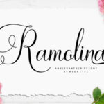Ramolina Script Font Poster 1