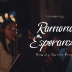 Ramona Esperanza Font Poster 1