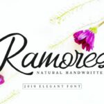 Ramores Font Poster 1