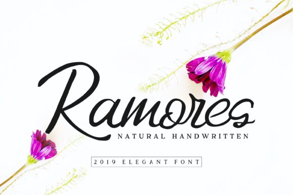Ramores Font Poster 1
