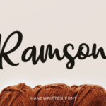 Ramson Font Poster 1