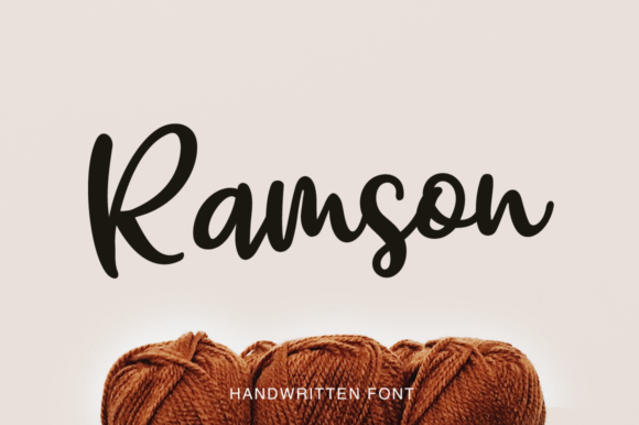 Ramson Font Ramson Font Poster 1