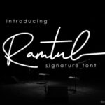 Ramtul Font Poster 1