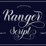 Ranger Script Font Poster 1