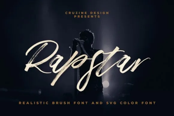 Rapstar Font Rapstar Font Poster 1