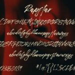 Rapstar Font Poster 7