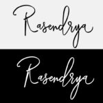 Rasendrya Font Poster 7