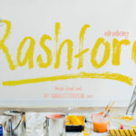 Rashford Font Poster 1