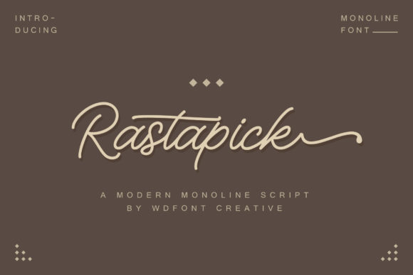 Rastapick Font