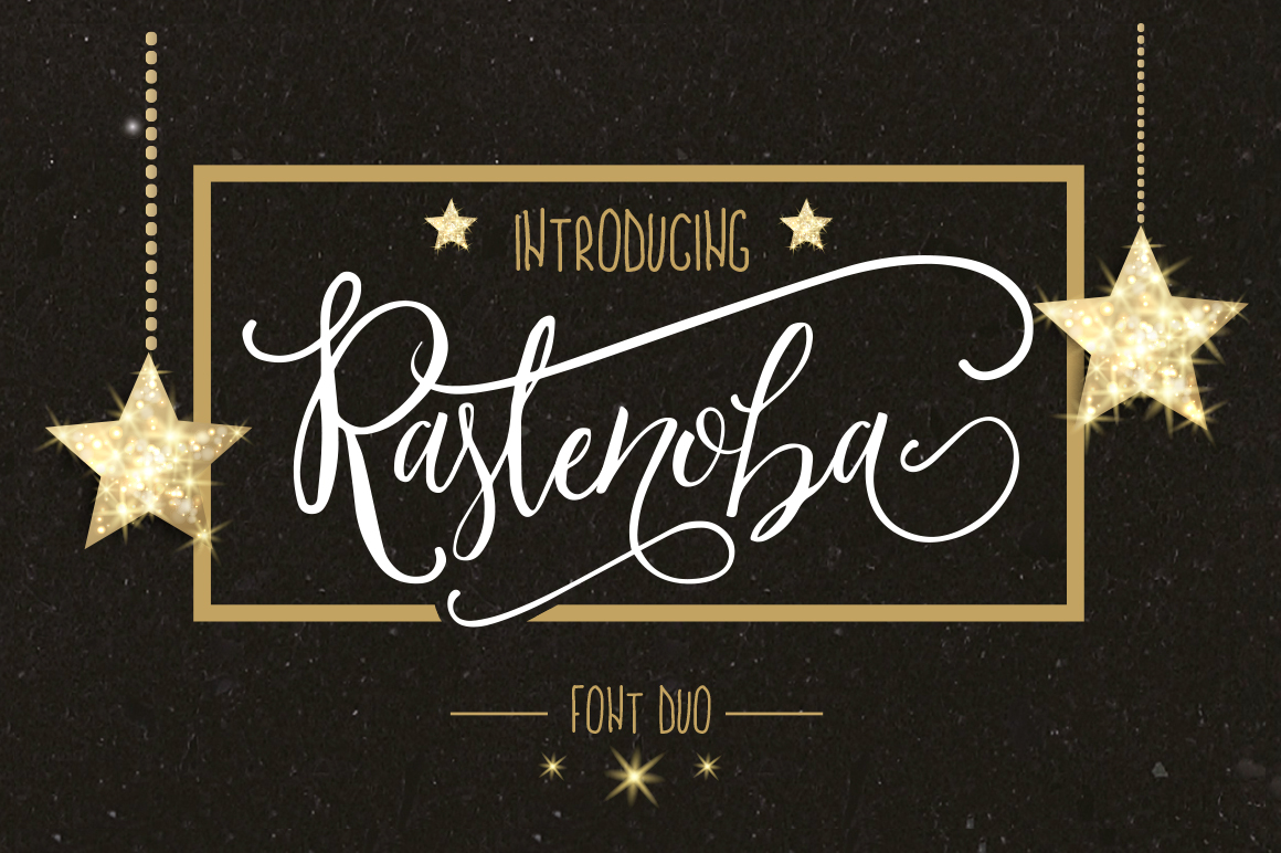 Rastenoba Script Font