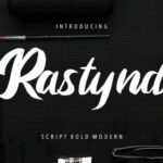 Rastynd Font Poster 1