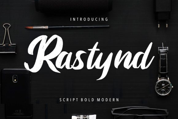 Rastynd Font Poster 1