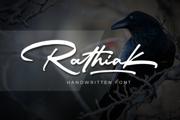 Rathiak Font Poster 1