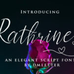 Rathrine Font Poster 1