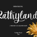 Rathyland Font Poster 1