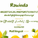 Rawinda Font Poster 6