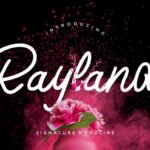 Rayland Font Poster 1