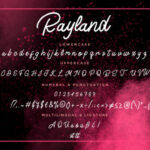 Rayland Font Poster 7