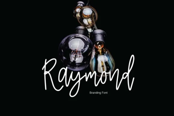 Raymond Font Raymond Font Poster 1