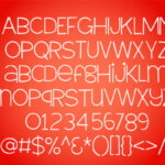 Razzle Cane Lite Font Poster 3