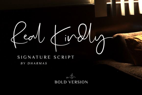 Real Kindly Font Poster 1