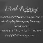 Real Miami Font Poster 8