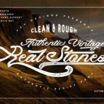 Real Stones Font Poster 1