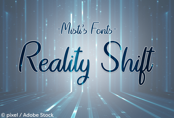 Reality Shift Font